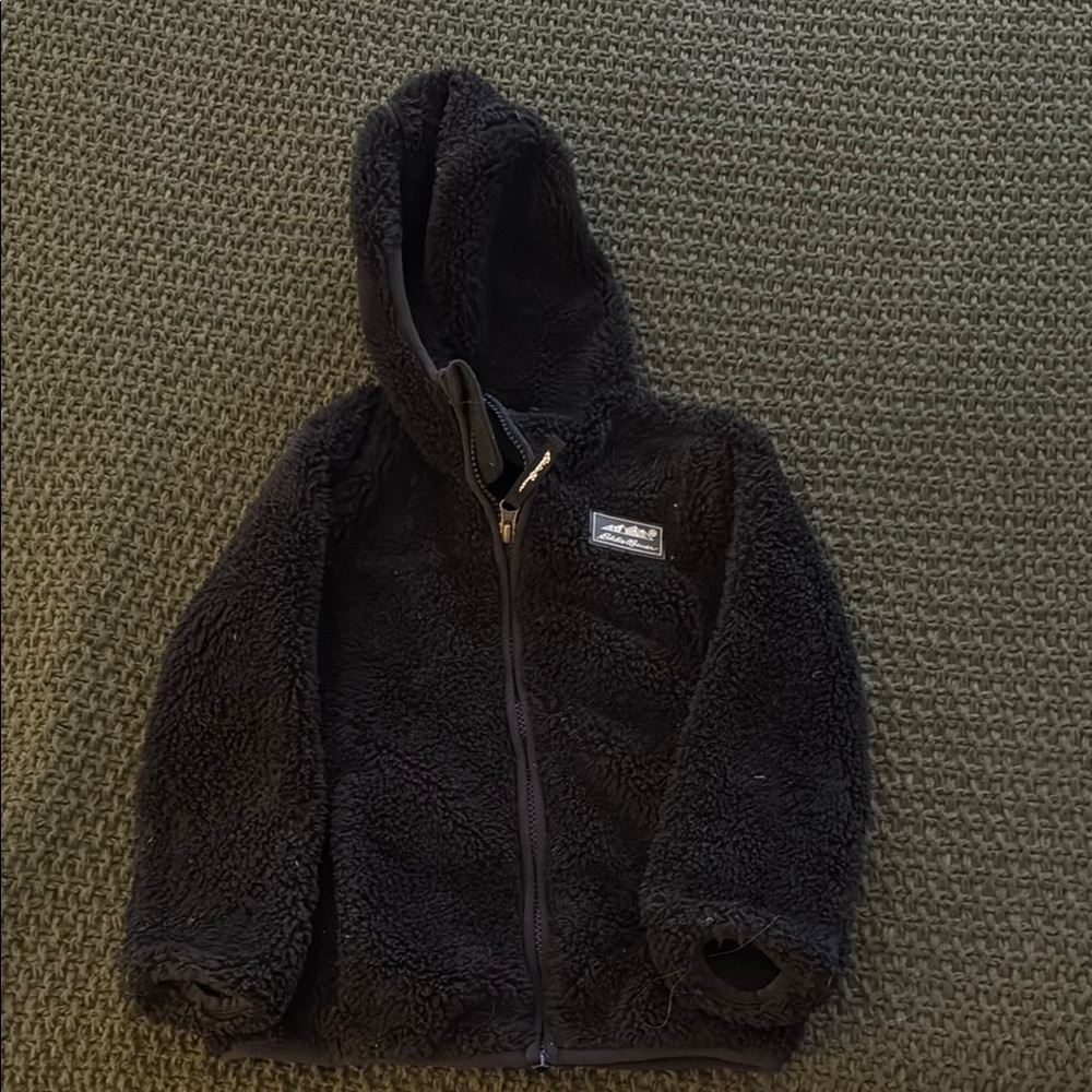 Cozy Black Fleece Jacket